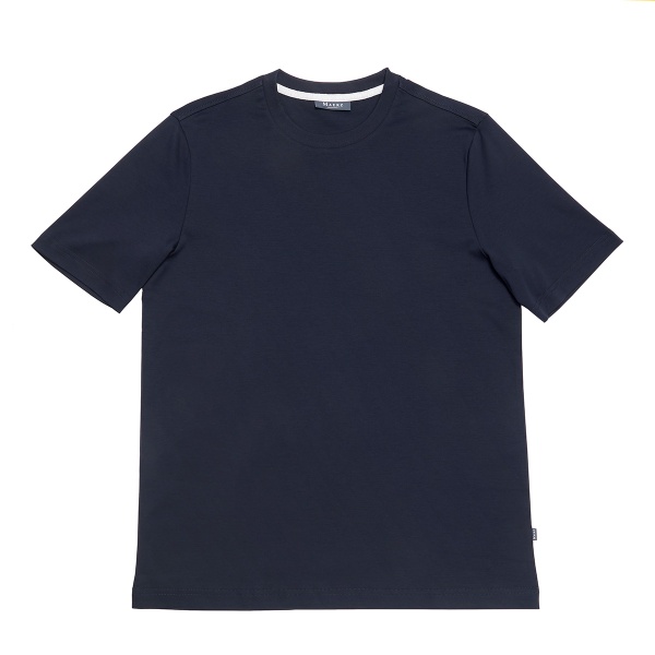 Futbolka_MAERZ_sinyaya_odnotonnaya_10069